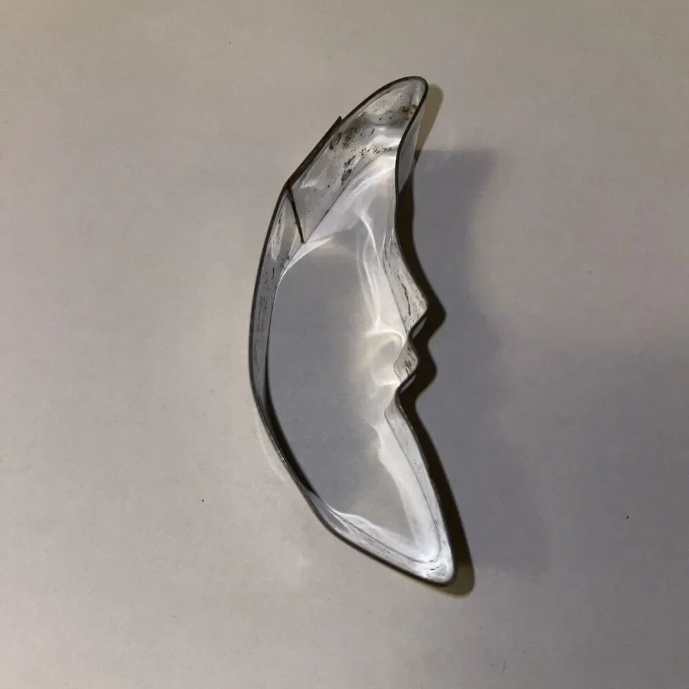 Vintage Cookie Cutter Lot of 3 Ghost Moon Foot/Skinny Ghost *SOME TARNISH*